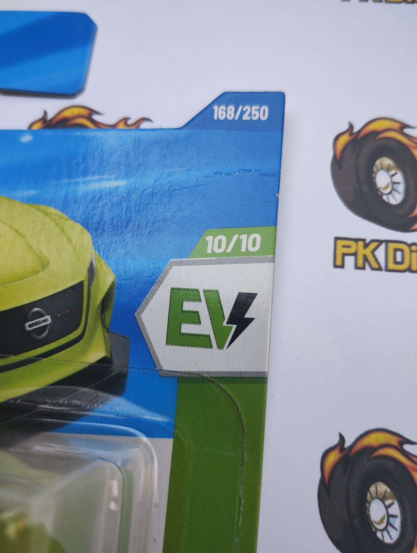 Hot Wheels Nissan Leaf Nismo RC_02 Green HW EV 2025 Short Card Treasure Hunt