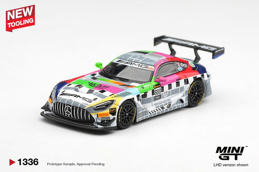 Mini GT 1:64 Mercedes-AMG GT3 #888 Mercedes-AMG Team GMR Meguiar´s Bathurst 12 Hour 2025 (LHD) #1336