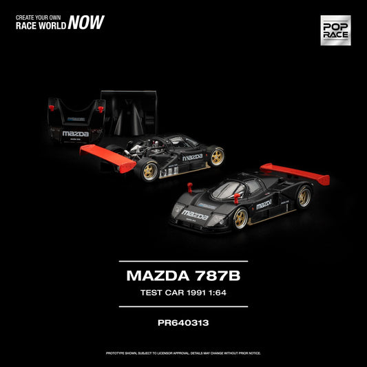 Pop Race 1:64 Mazda 787B 1991 Test Car PR640313