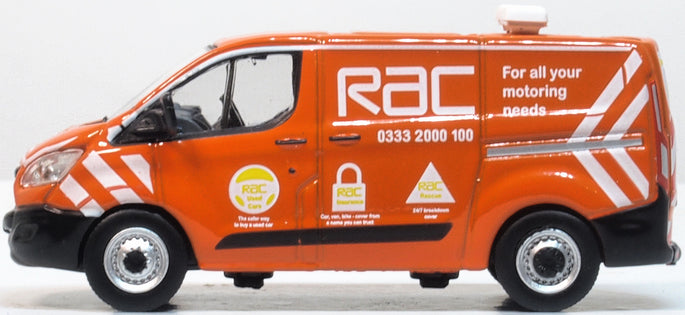 Oxford Diecast 1:76 Ford Transit Custom RAC Van