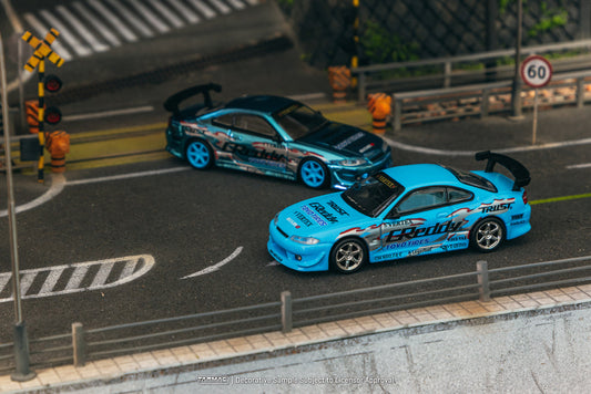 Tarmac Works 1:64 Nissan Silvia (S15) Vertex GReddy Special Limited Edition
