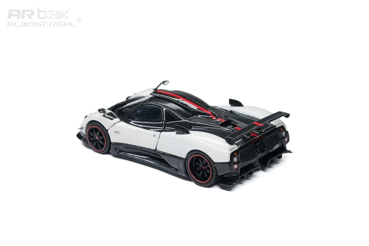 AR Box Almost Real 1:64 Zonda Cinque Coupe 2009 Bianco Benny White