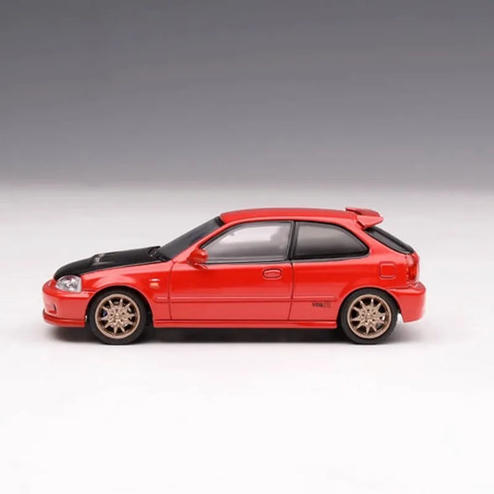 MotorHelix 1:64 Honda Civic (EK9) Type R Mugen Milano Red