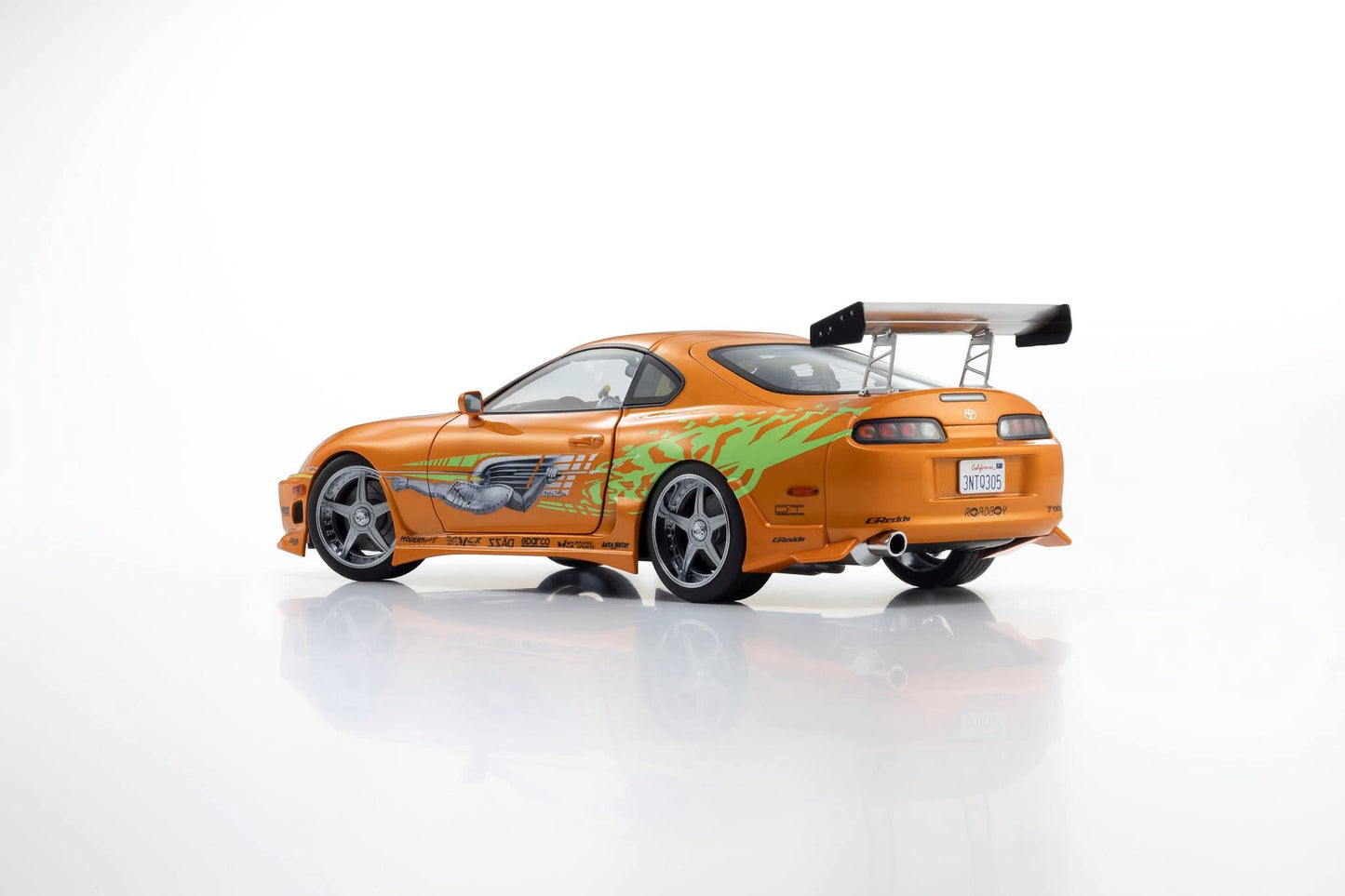 Kyosho 1:18 Toyota Supra Turbo *Fast & Furious* Orange Pearl