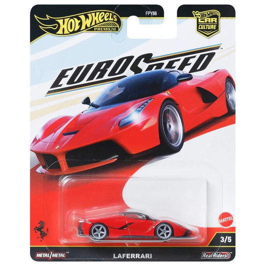 Hot Wheels 1:64 La Ferrari Eurospeed Premium Car Culture