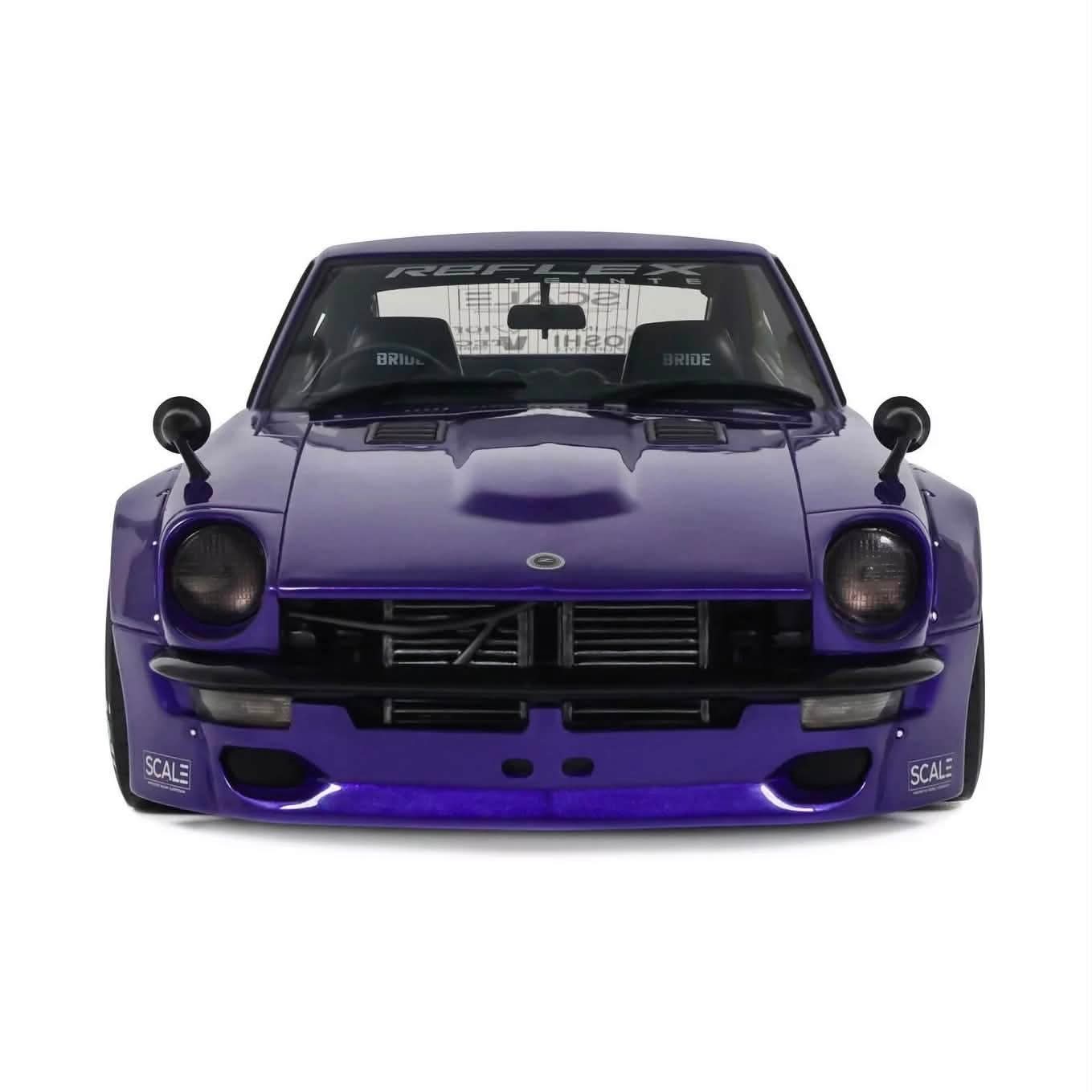 Ottomobile 1:18 Project Cars 2015 Pandem Nissan Fairlady Z & 2024 LB-Works F40 Blue Metallic*Resin Series*