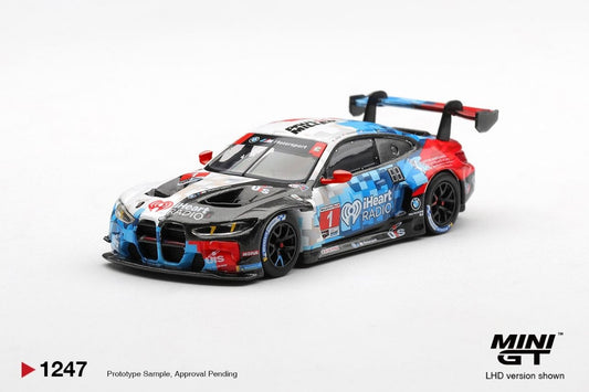 Mini GT 1:64 BMW M4 GT3 EVO #1 Paul Miller Racing 2025 IMSA Daytona 24 Hrs #1247