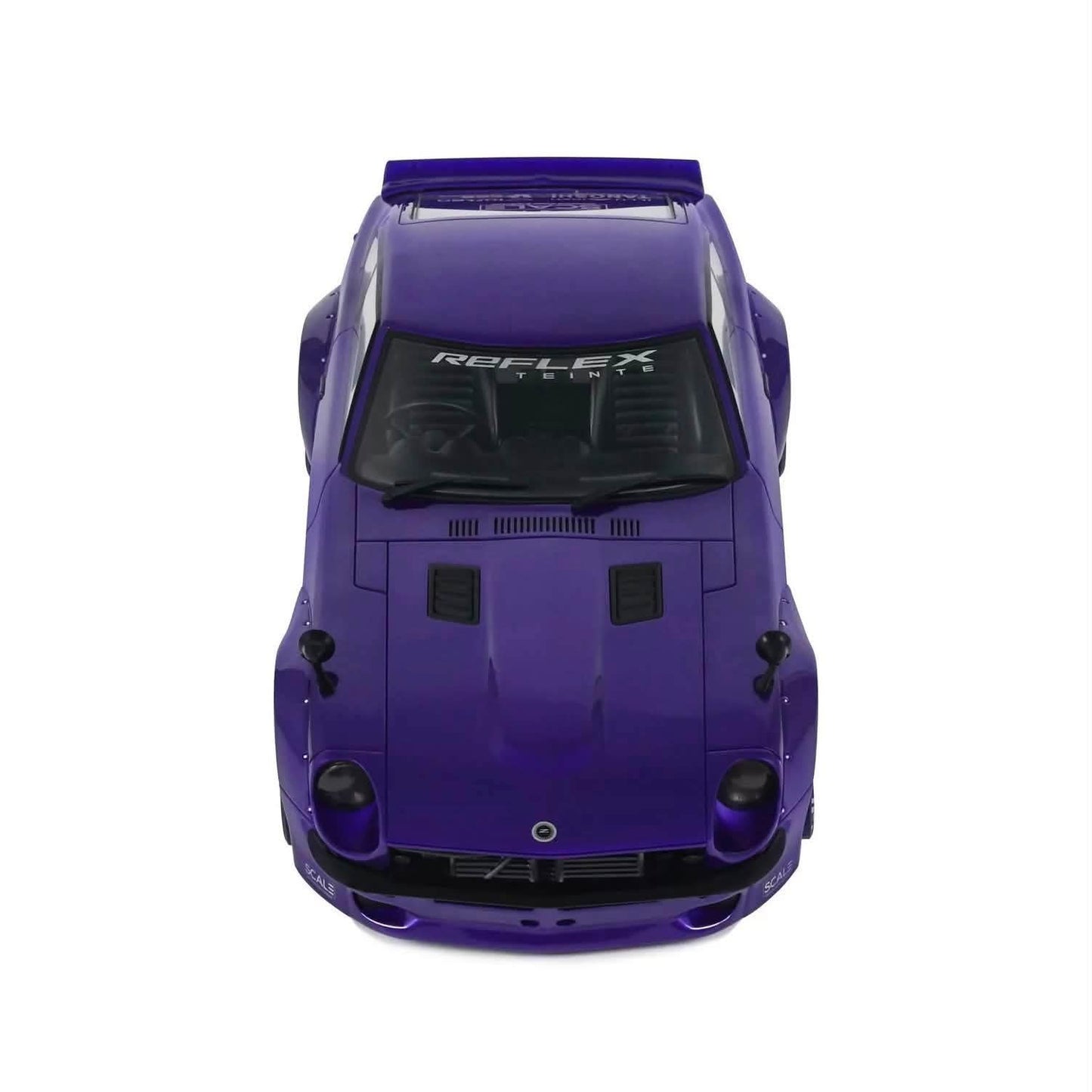 Ottomobile 1:18 Project Cars 2015 Pandem Nissan Fairlady Z & 2024 LB-Works F40 Blue Metallic*Resin Series*