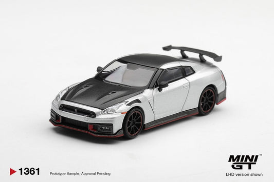 Mini GT 1:64 Nissan GT-R NISMO 2024 Silver #1361