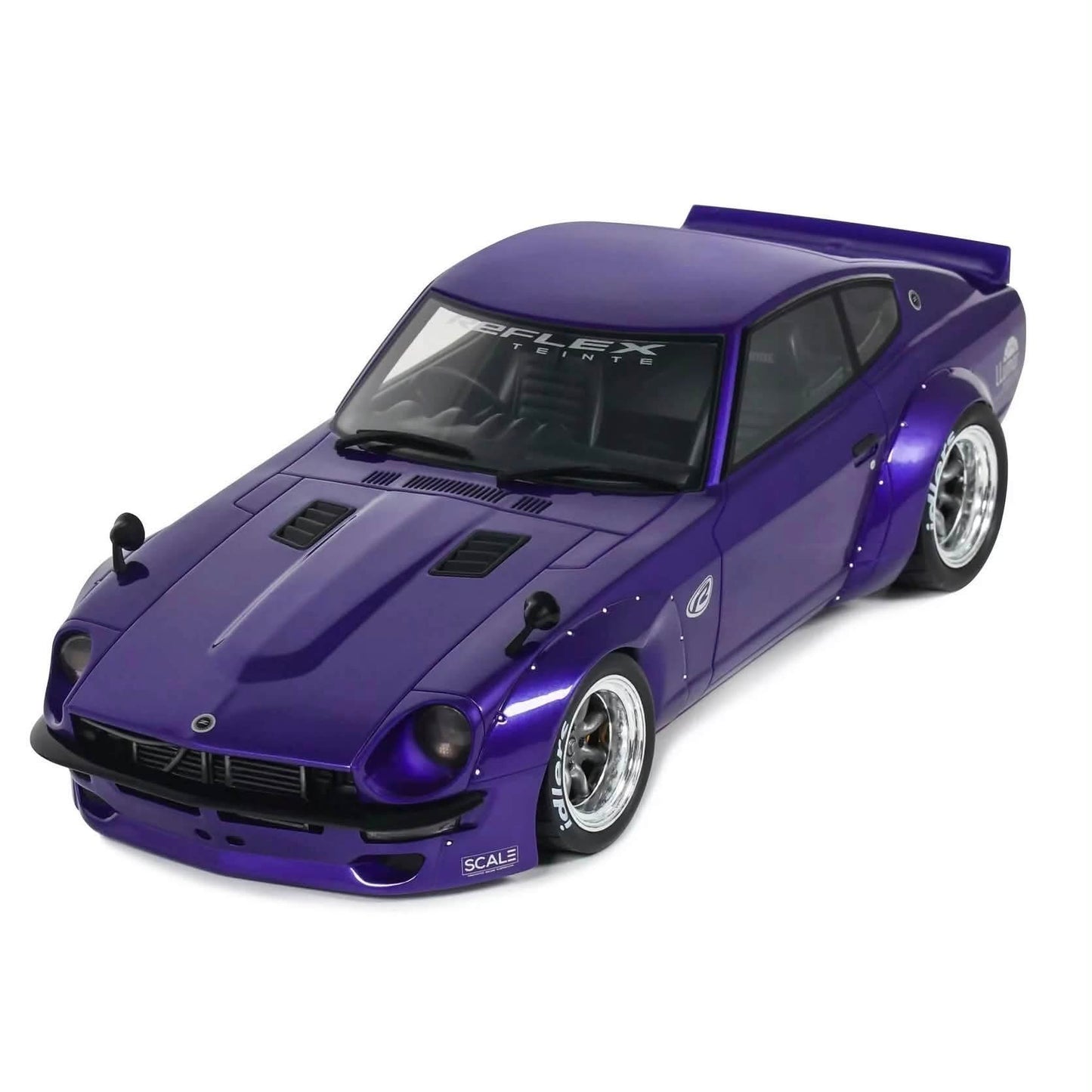 Ottomobile 1:18 Project Cars 2015 Pandem Nissan Fairlady Z & 2024 LB-Works F40 Blue Metallic*Resin Series*