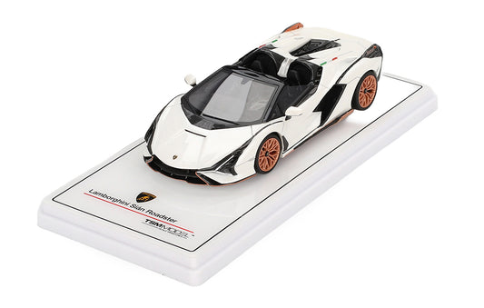 TSM True Scale Miniatures 1:43 2020 Lamborghini Sian Roadster Bianco Asopo TSM430832