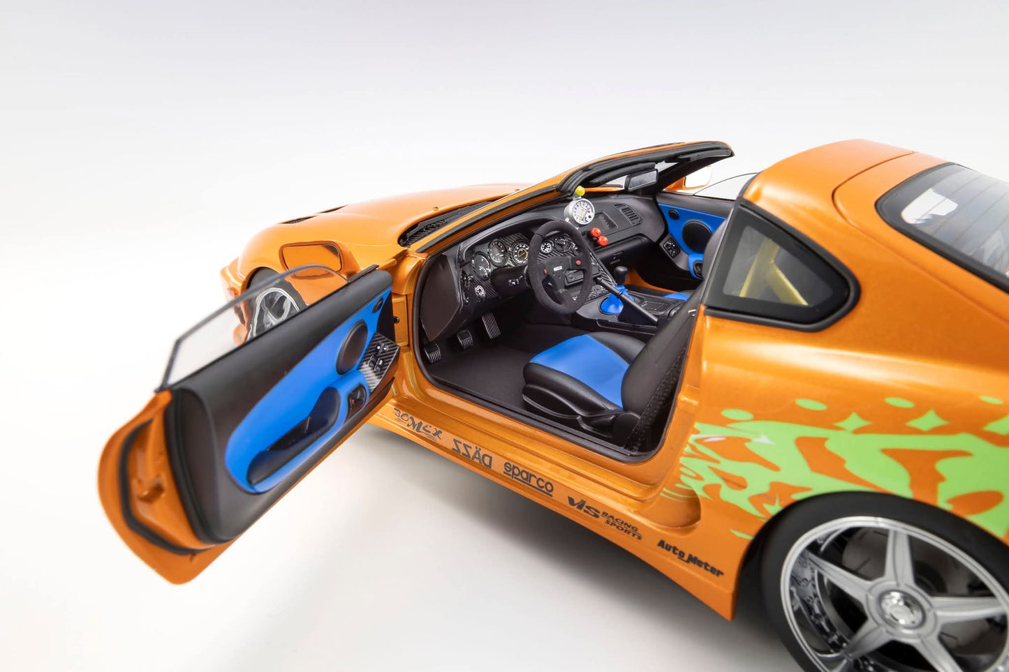 Kyosho 1:18 Toyota Supra Turbo *Fast & Furious* Orange Pearl