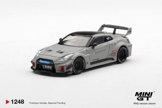 Mini GT 1:64 Nissan LB-Silhouette Works GT 35GT-RR Ver.1 Matt Grey #1248