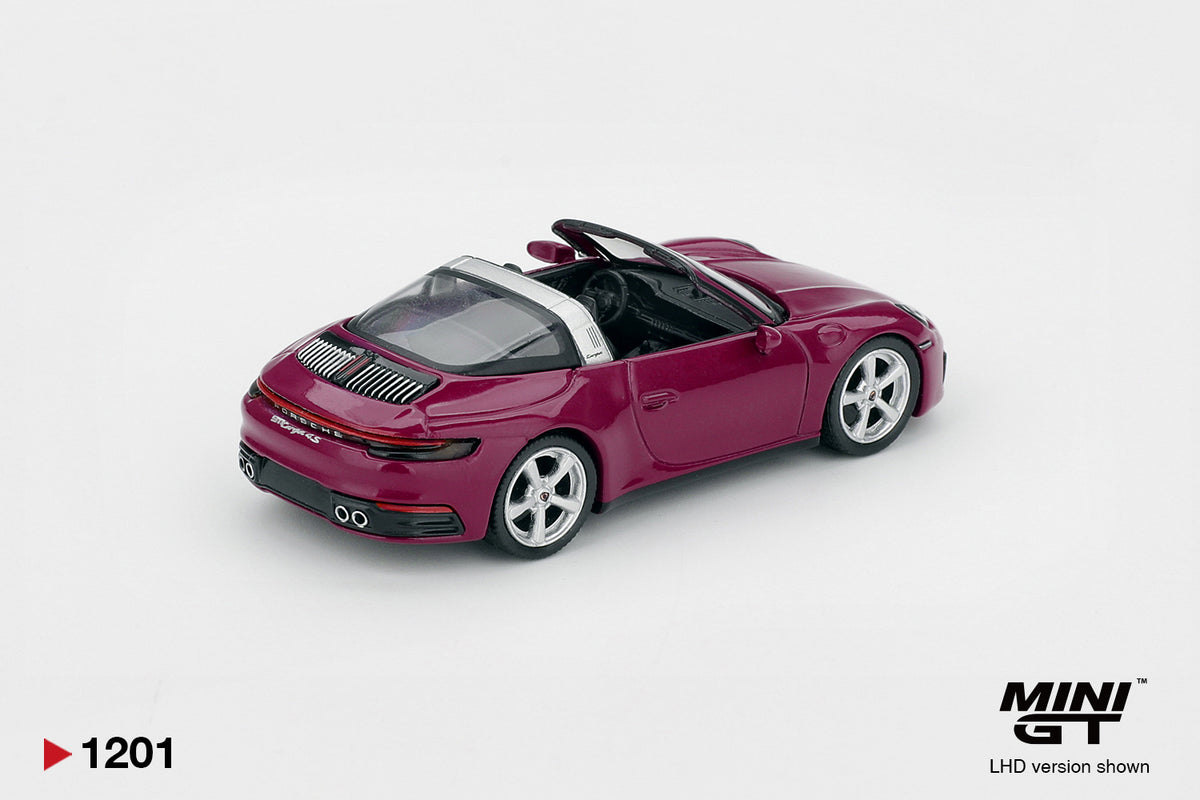 Mini GT 1:64 Porsche 911 (992.1) Rubystone Red Set