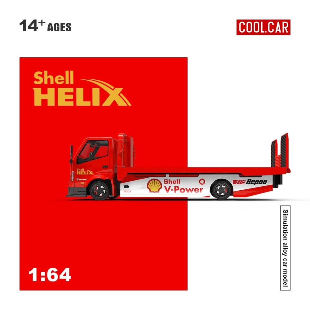 Cool Car 1:64 H300 Tow Truck Shell Livery