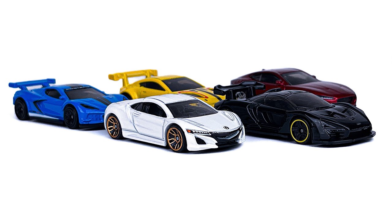 Hot Wheels 1:64 HW Motor Show 5 Car Multipack