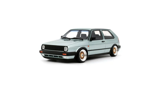 Ottomobile 1:18 Volkswagen Golf II GTi "Stance" Calypso Green 1991 *Resin Series*