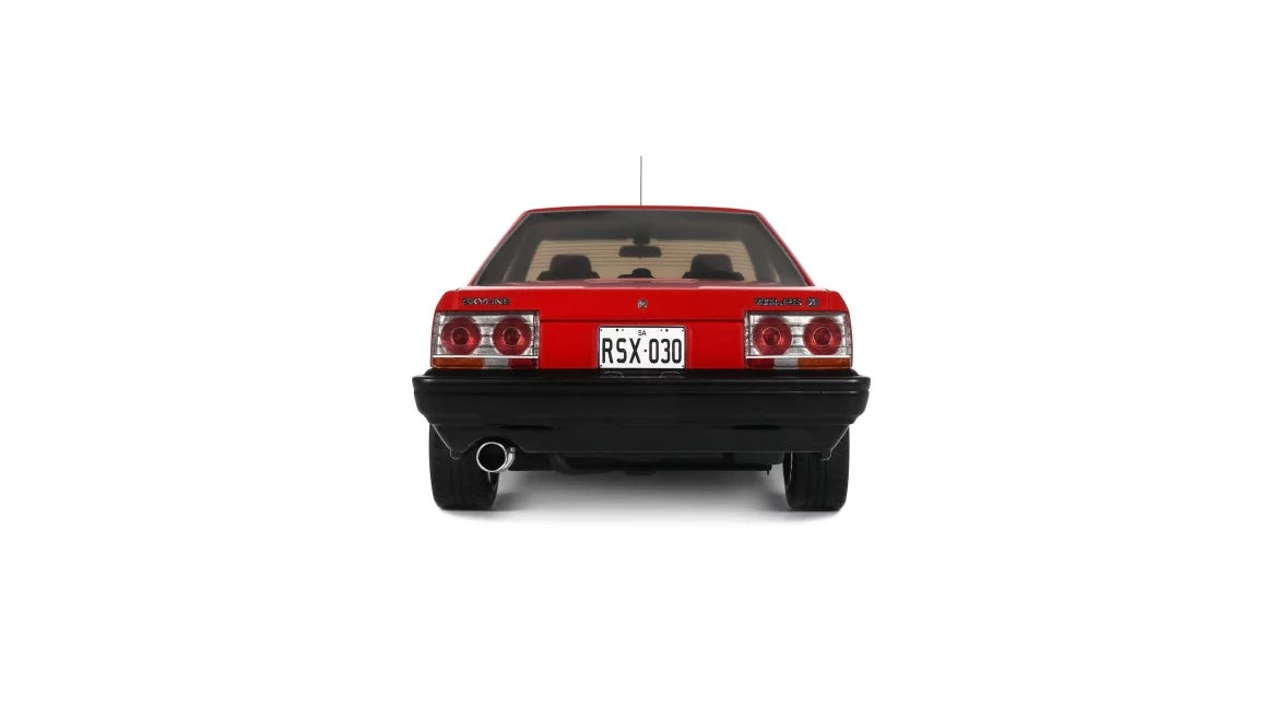 Ottomobile 1:18 Nissan Skyline 2000 RS-X Turbo (DR 30 Turbo C) Tuning Red 059 1984 *Resin Series*
