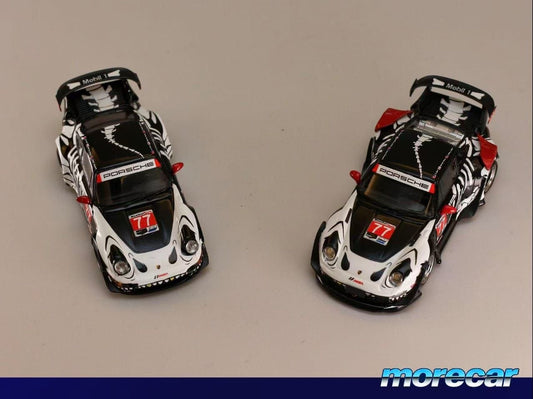 MoreCar 1:64 RWB Porsche Skeleton Dinosaur Livery