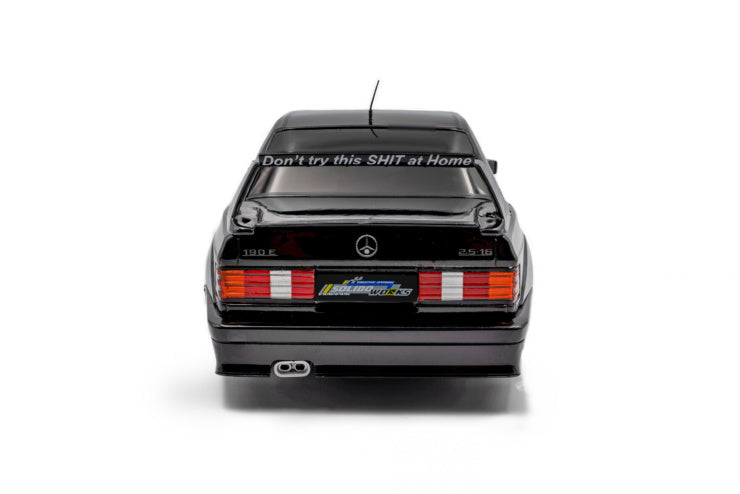 Solido 1:18 1990 Mercedes-Benz 190 (W201) Evo II SOLIDO WORKS BLACK