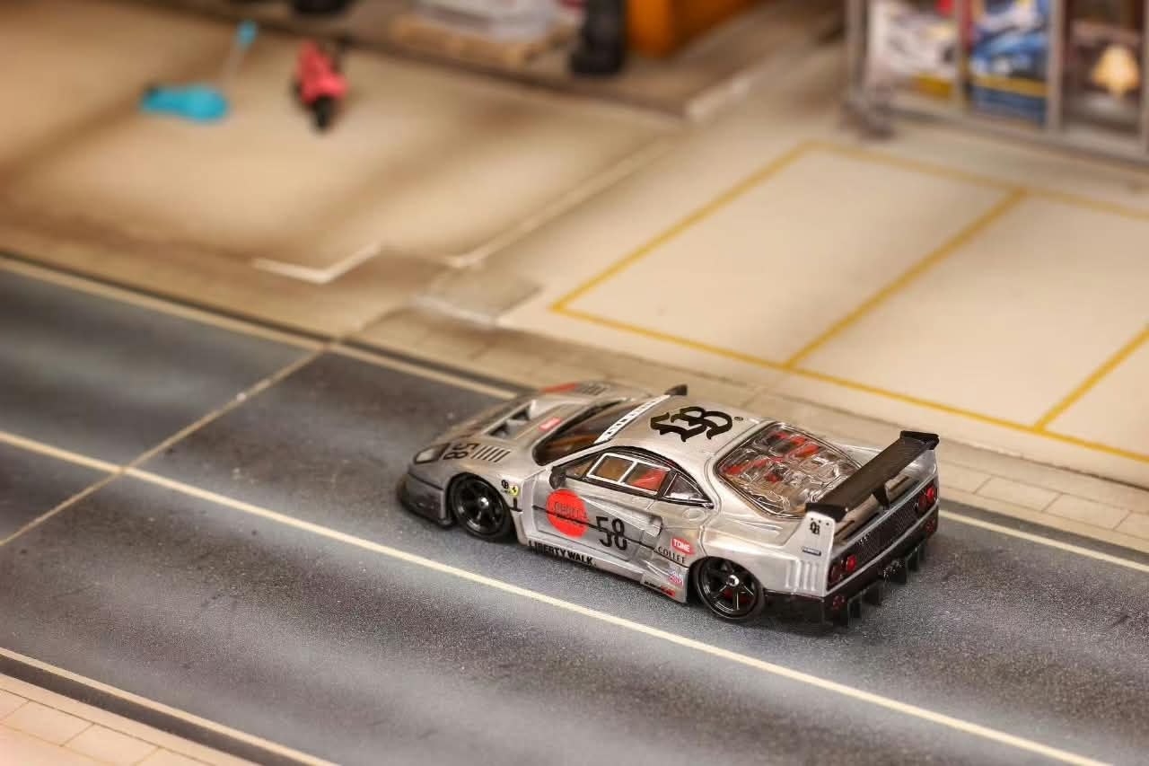 Ghost Player x Street Weapon 1:64 Liberty Walk F40