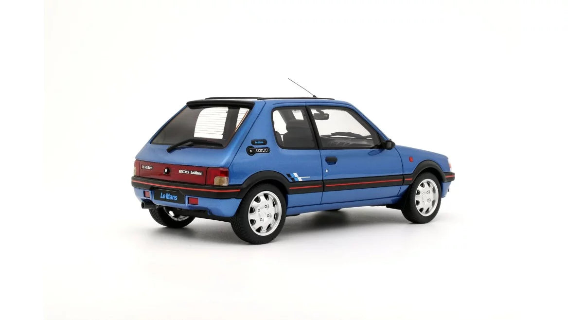Ottomobile 1:18 1991 Peugeot 205 1.9 GTI Le Mans Miami Blue 0T1153