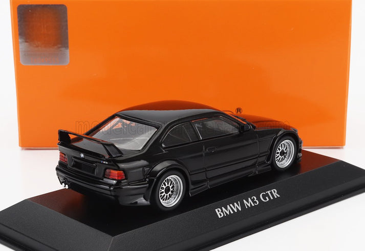 Maxichamps 1:43 BMW M3 GTR (E36) 1993 - BLACK - 940023380