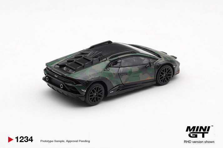 Mini GT 1:64 2025 Lamborghini Huracan Sterrato All Terrarin 4 Car Set (LHD)