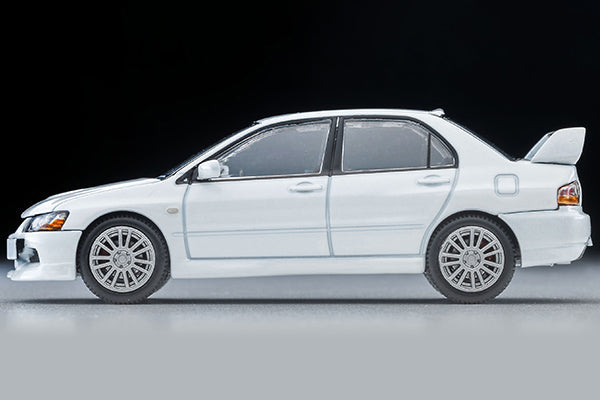 Tomica Limited Vintage 1:64 Mitsubishi Lancer GSR Evolution IX MR Pearl White 2006 Model