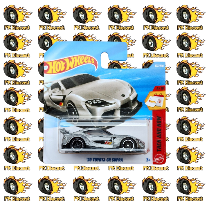 Hot Wheels 1:64 Mainline '20 Toyota GR Supra 157/250 Then and Now Short Card