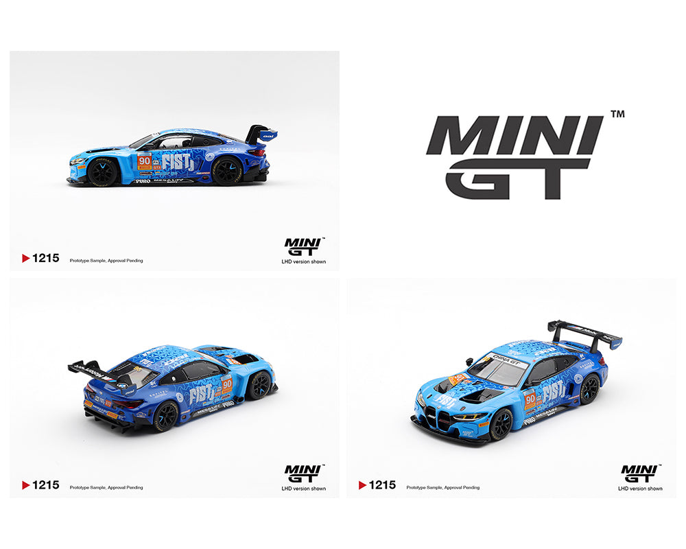 Mini GT 1:64 BMW M4 GT3 EVO #90 FIST Team AAI 2025 China GT (LHD) China Exclusives #1215