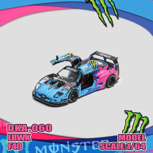 Demon King Auto 1:64 LBWK F40 Monster Livery DKA-060