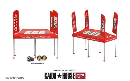 Kaido House x Mini GT 1:64 Kaido House BBS Tent V2