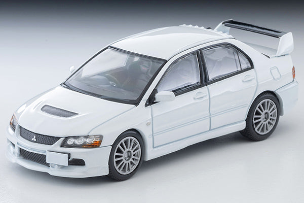 Tomica Limited Vintage 1:64 Mitsubishi Lancer GSR Evolution IX MR Pearl White 2006 Model