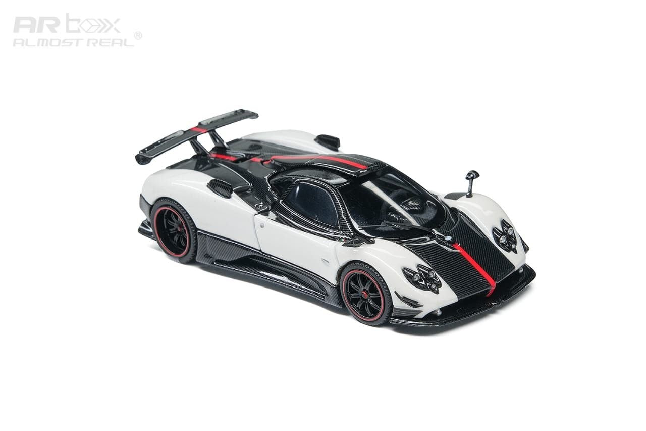 AR Box Almost Real 1:64 Zonda Cinque Coupe 2009 Bianco Benny White