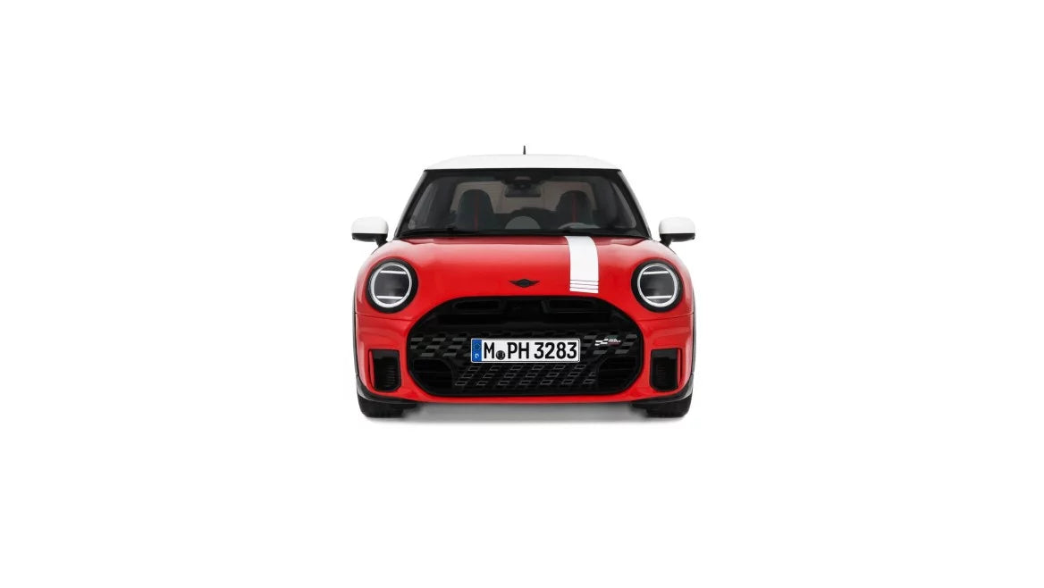 Ottomobile 1:18 Mini Cooper JCW 1965 Victory Edition Chili Red 2026 *Resin Series* OT1418