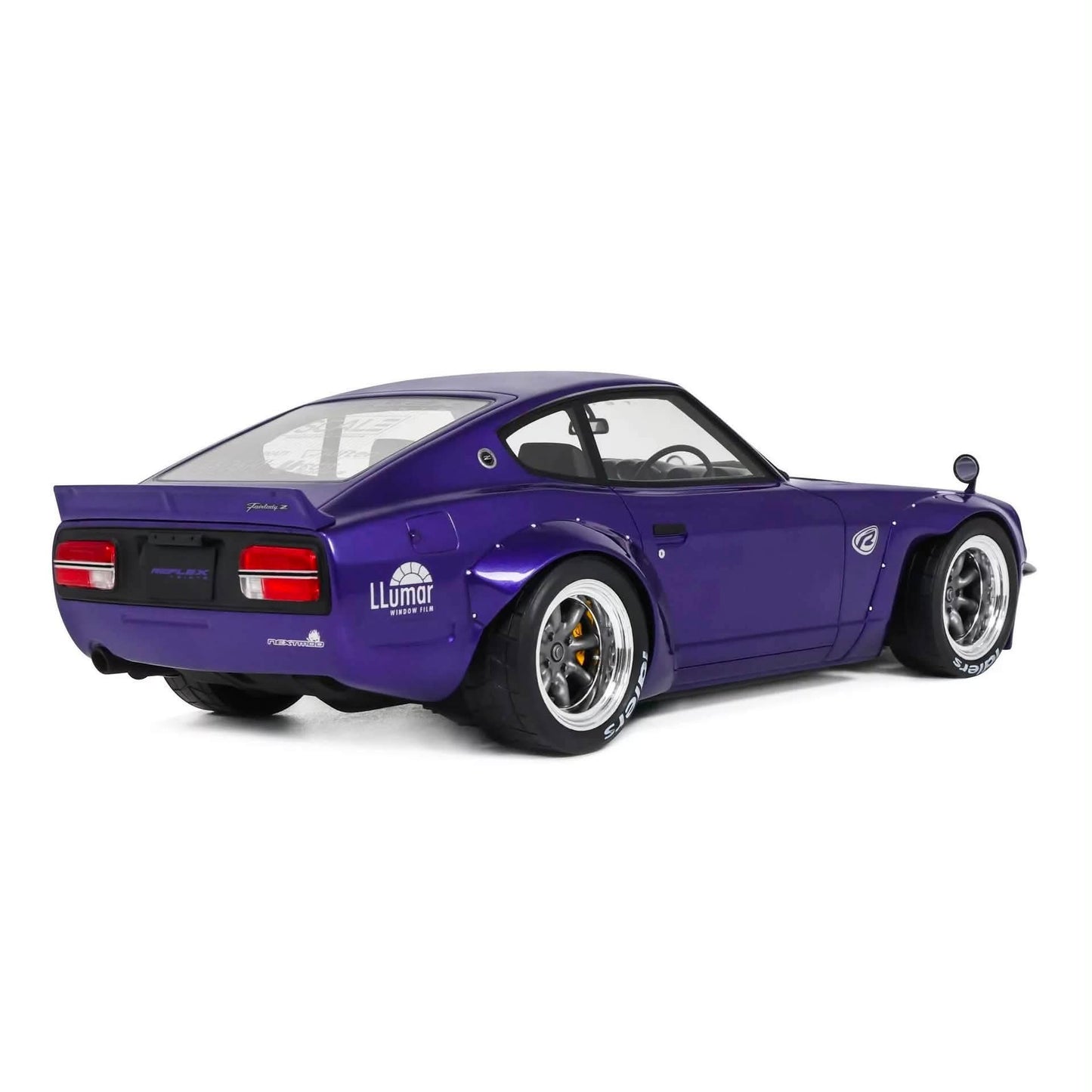 Ottomobile 1:18 Project Cars 2015 Pandem Nissan Fairlady Z & 2024 LB-Works F40 Blue Metallic*Resin Series*