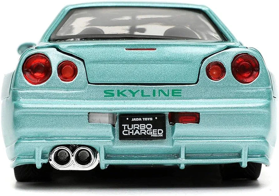 Jada Toys 1:24 Fast & Furious Brian's Nissan Skyline GT-R (R34)