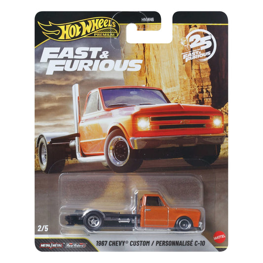 Hot Wheels 1:64 2026 Fast & Furious 25th Anniversary 1967 Chevy Custom / Personnalisé C-10 Premium 2/5