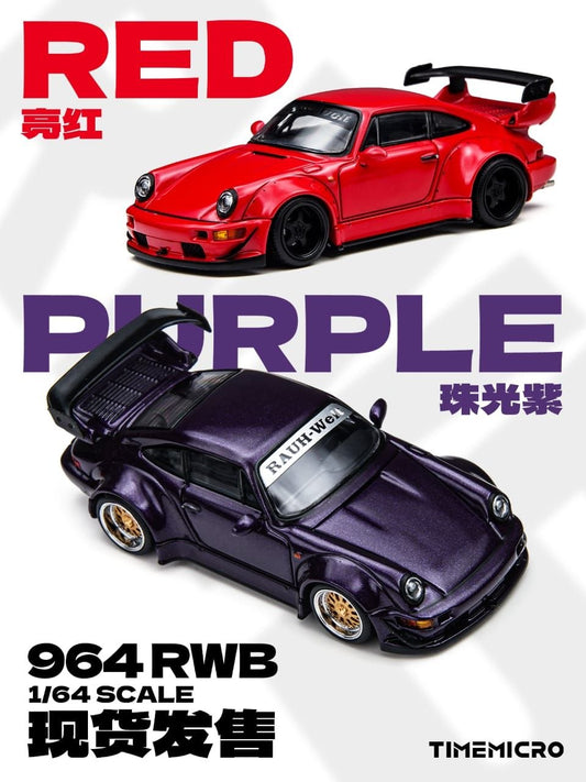 Time Micro 1:64 Diecast Model
RWB 964 GT Wing