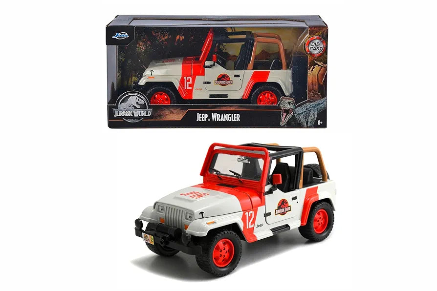 Jada Toys 1:24 Jurassic World Jeep Wrangler 3005