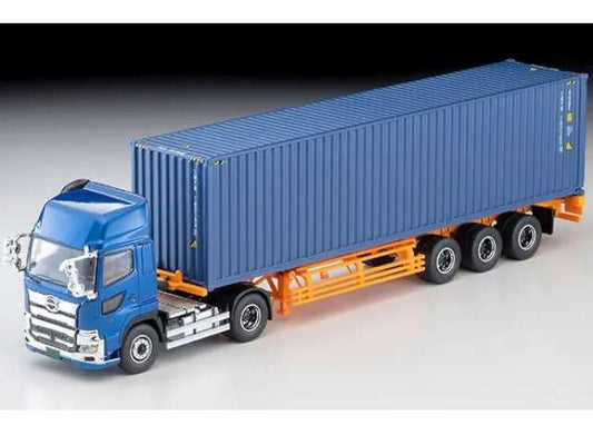 Tomica Limited Vintage 1:64 Hino Profia 40ft Marine Container Trailer Toho Vehicle TC36H1C34 Blue