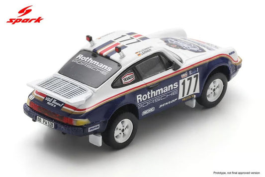 Spark Models 1:64 Porsche 953 No.177 Paris-Dakar Rally 1984 
R. Kussmaul - E. Lerner