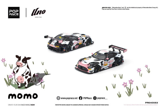 Pop Race 1:64 Mercedes AMG GT3 EVO UNO Racing NO.98 China GT RACE 2 "Momo" PR640563