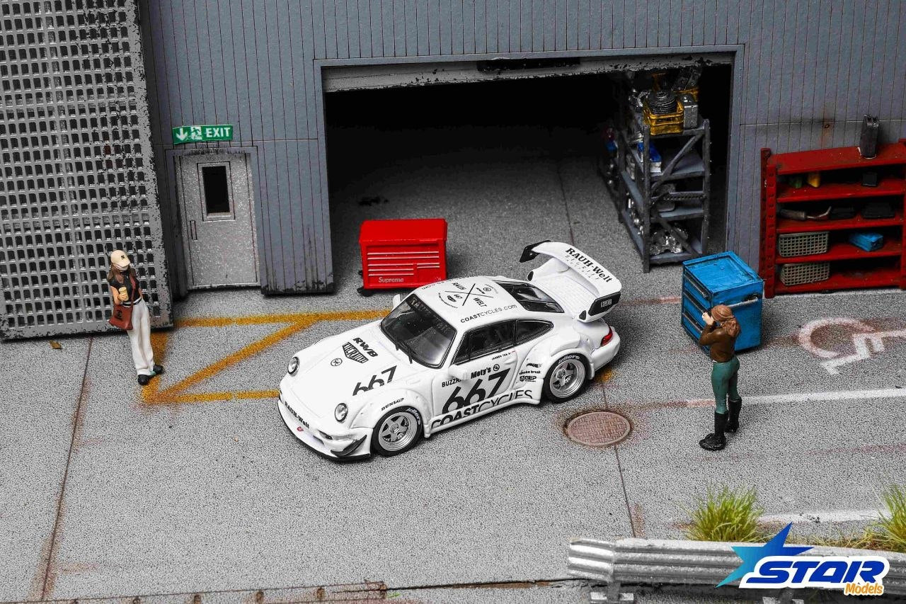 Star Model 1:64 Diecast RWB 964 GT Wing