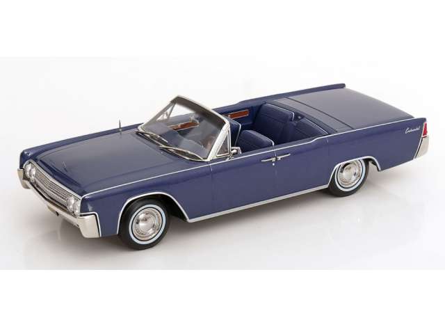 KK Scale 1:18 Lincoln Continental Convertible *Lincoln Lawyer TV-Series * Blue Metallic