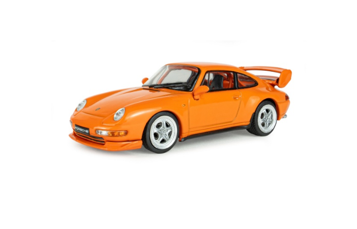 Solido 1:43 1995 Porsche 911 (993) RS Clubsport Orange
