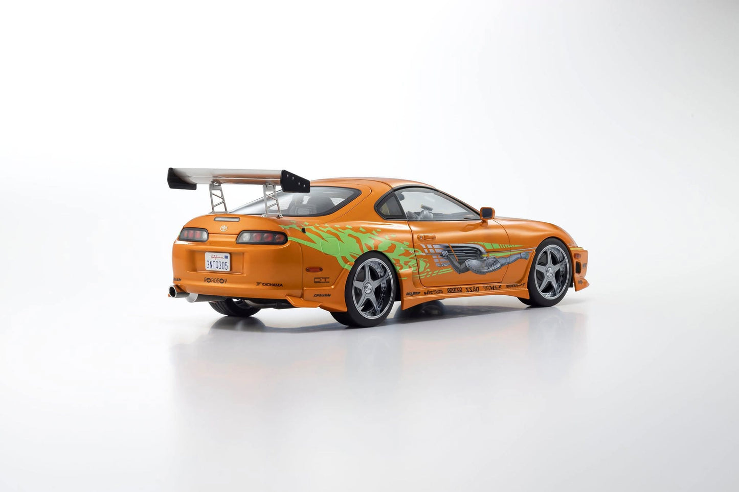 Kyosho 1:18 Toyota Supra Turbo *Fast & Furious* Orange Pearl