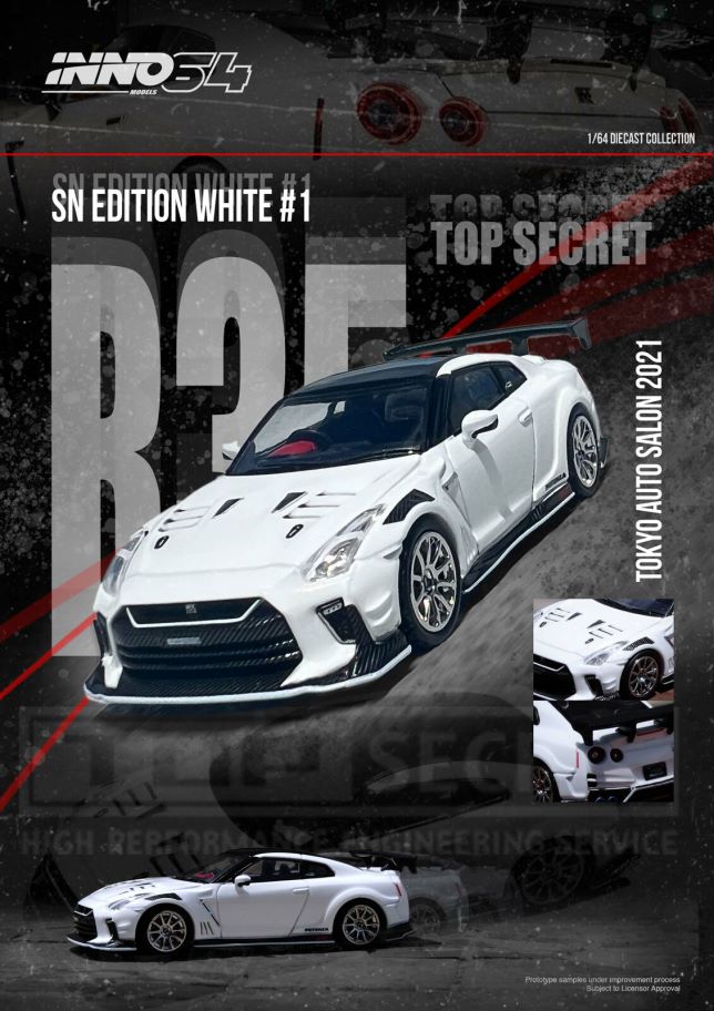 Inno64 Nissan GT-R (R35) "TOP SECRET" Tokyo Auto Salon 2021