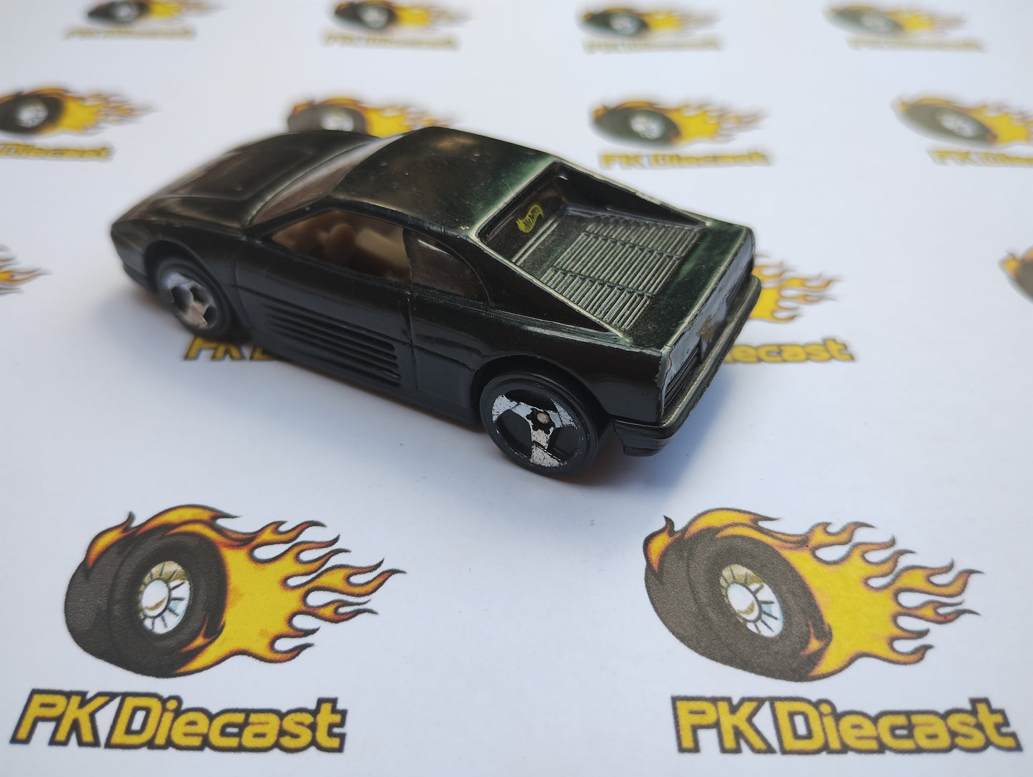 Hot Wheels 1995 Ferrari 348 Black Loose
